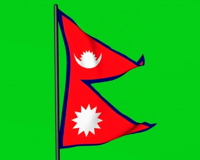 Nepal Flag is one of the beautiful flags