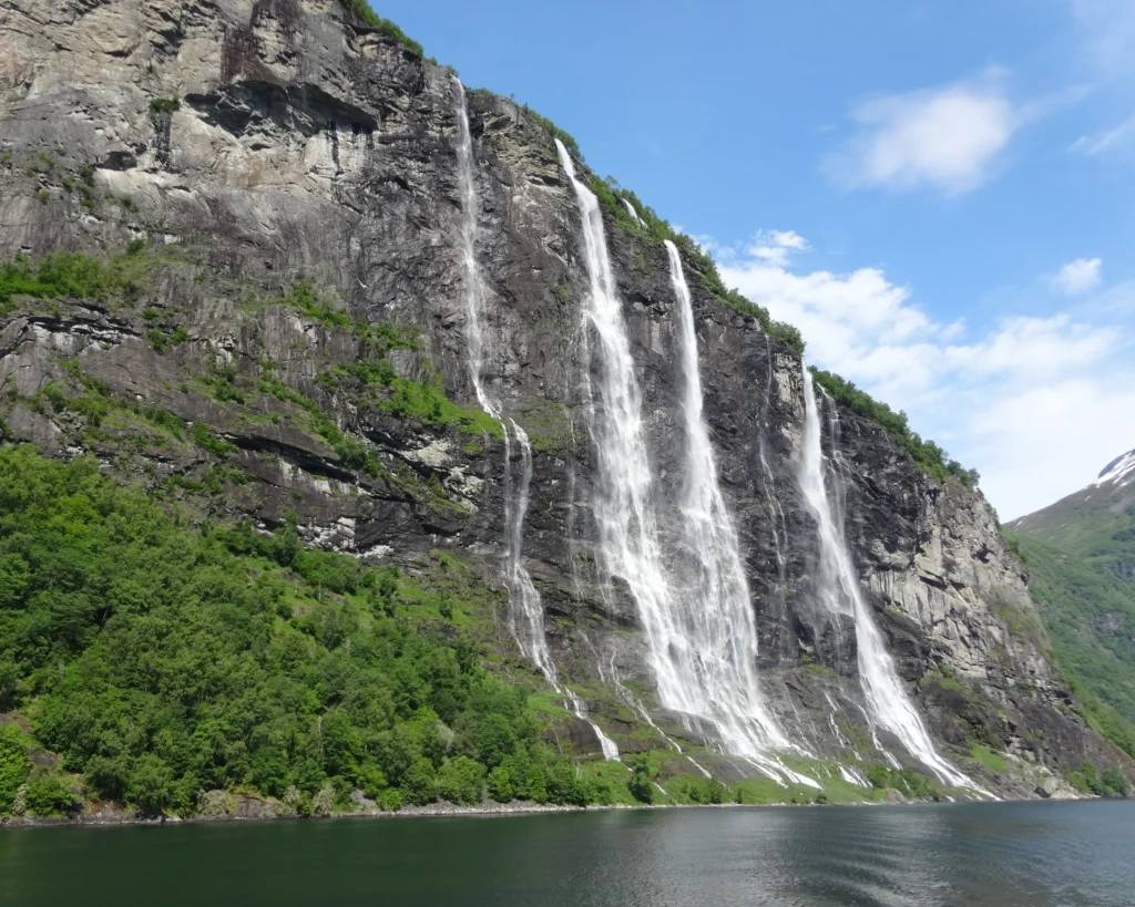 Tres Hermanas Falls is one of the tallest waterfalls
