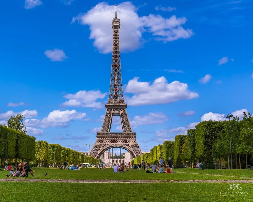  Eiffel Tower is one of the famous monuments
