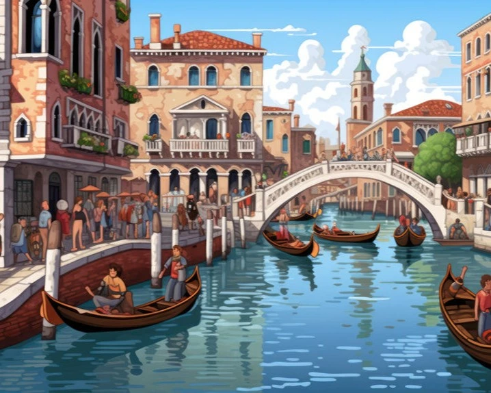 Beauty of venice city