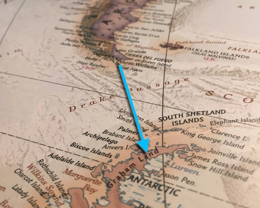 Drake Passage has so many ships accident