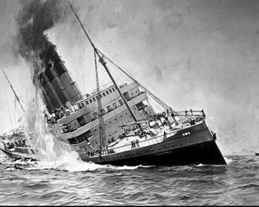 Lusitania sinking incident