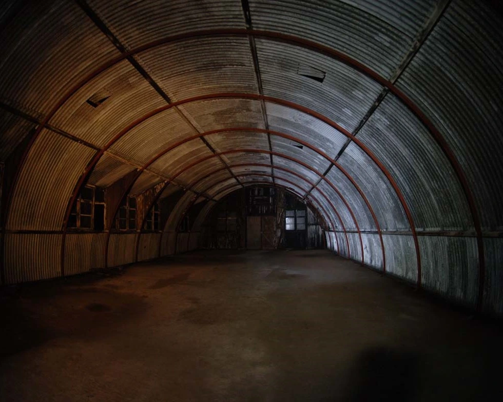 Nissen Hut Tunnel use in WW2
