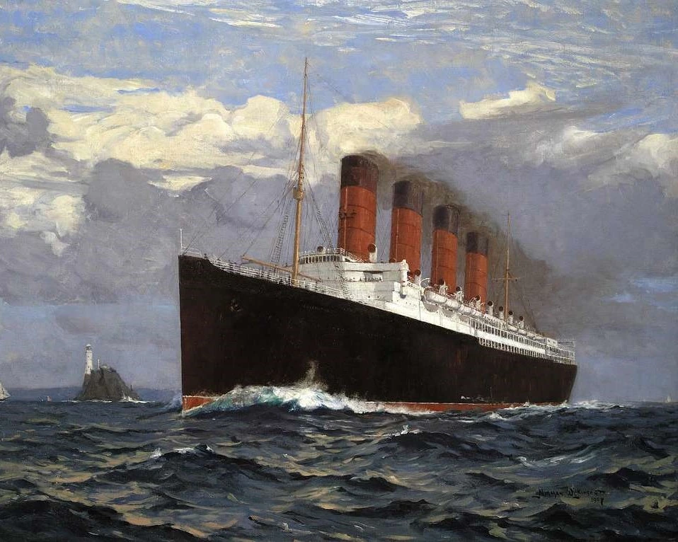 Lusitania luxirious structure