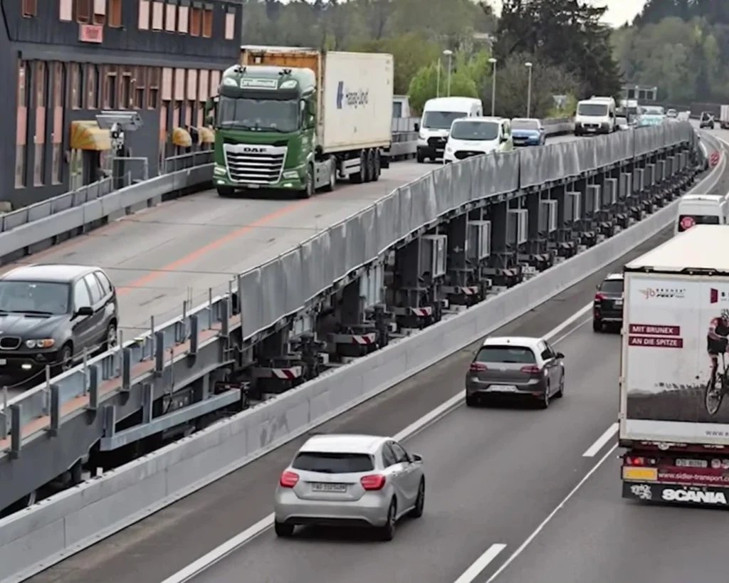 Astra Bridge is one of the brilliant road inventions.