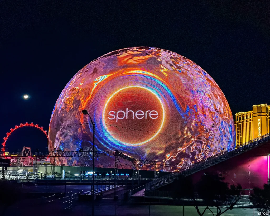MSG Sphere is one of the most beautiful buildings