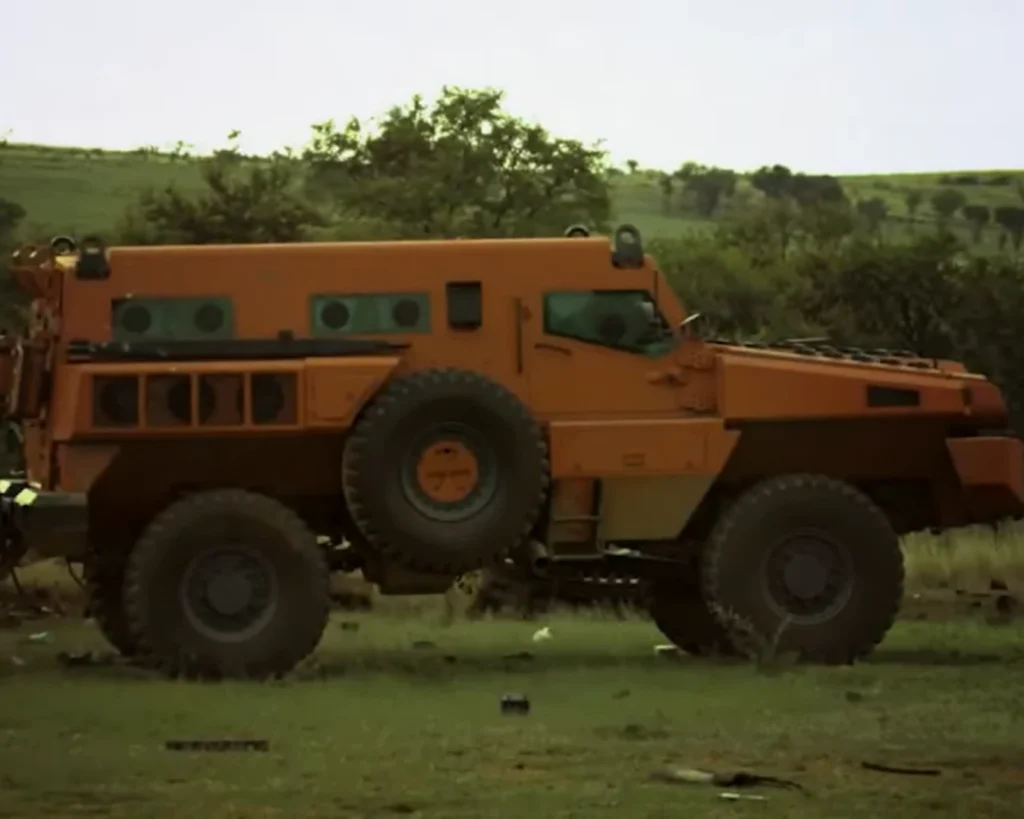 Paramount Marauder is one of the military vehicles for sell.