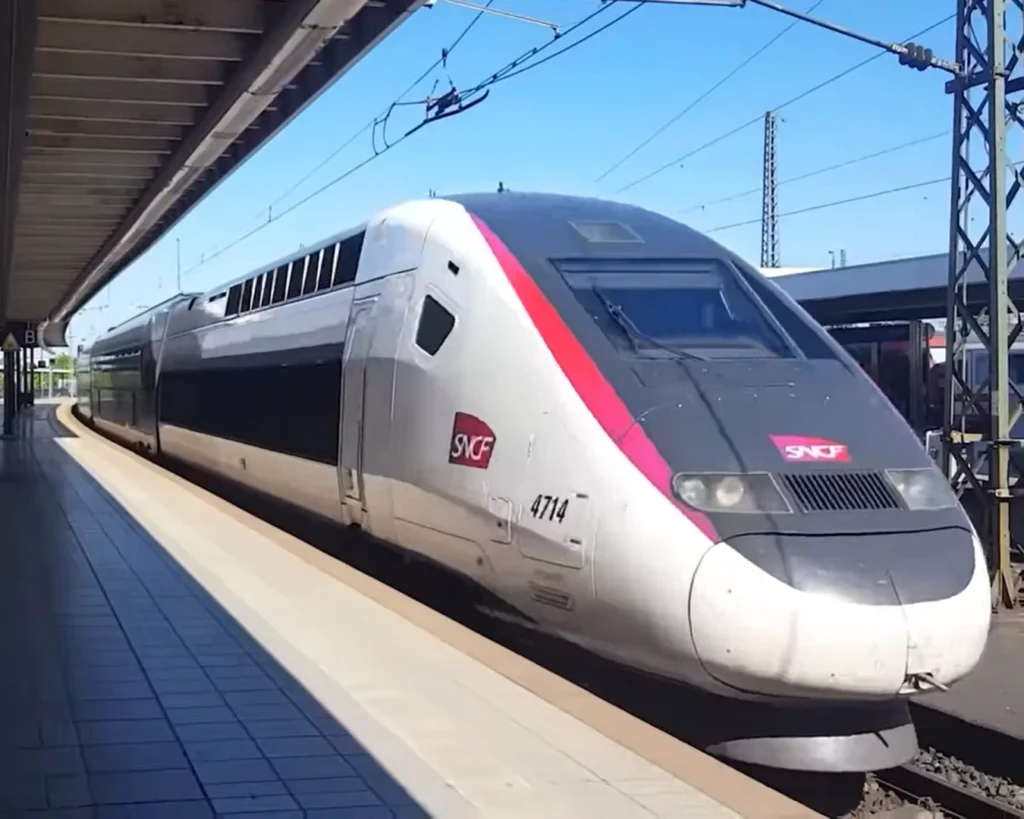AGV is one of the most advanced trains