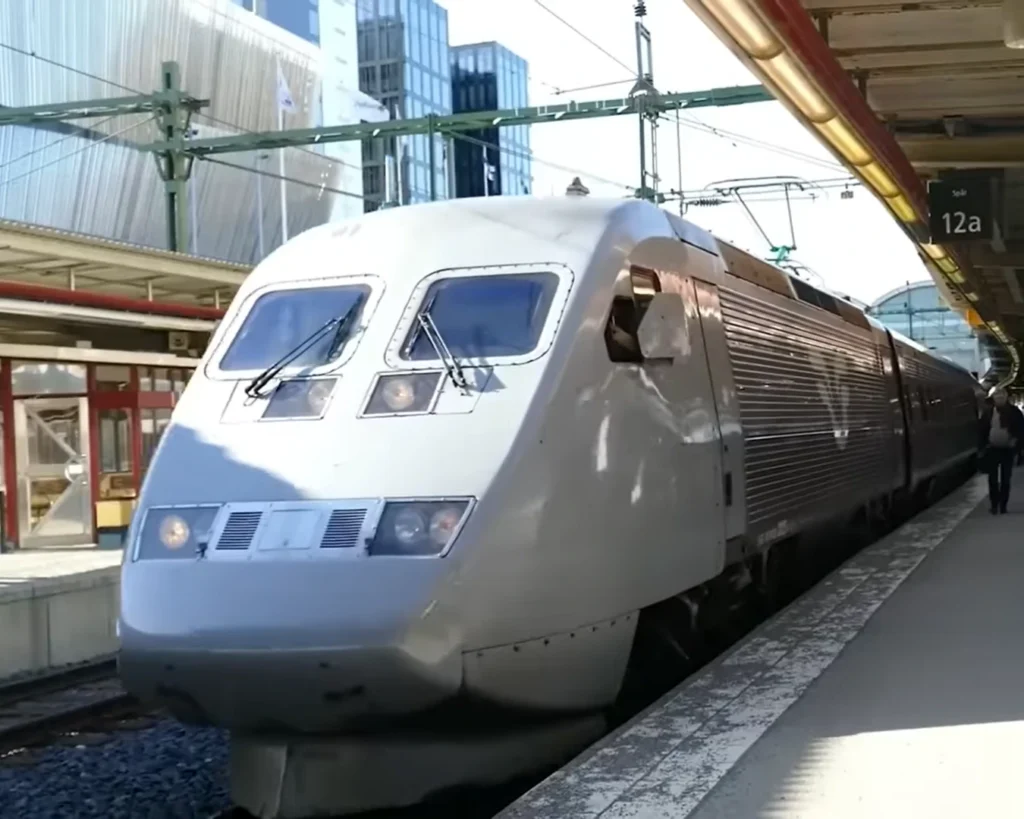 X2000 is one of the most advanced trains
