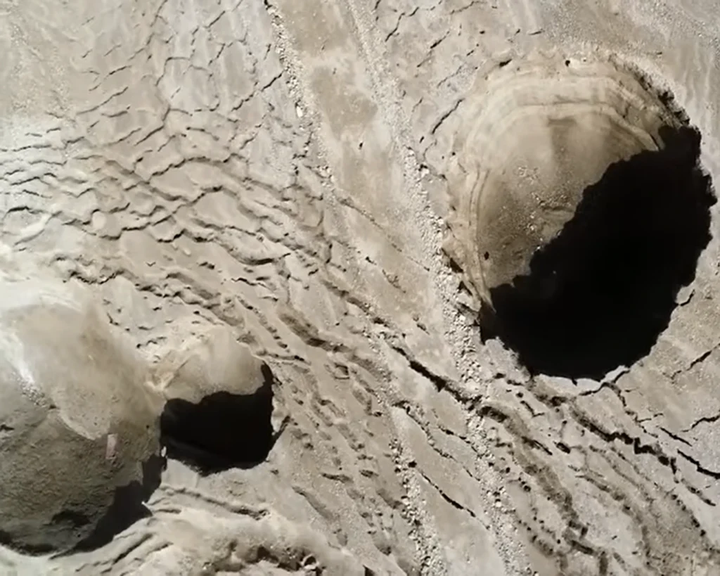 Dead Sea Holes is one of the most mysterious holes