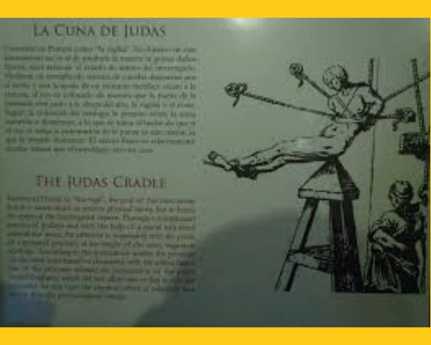 Judas Cradle is one of the women's worst punishments