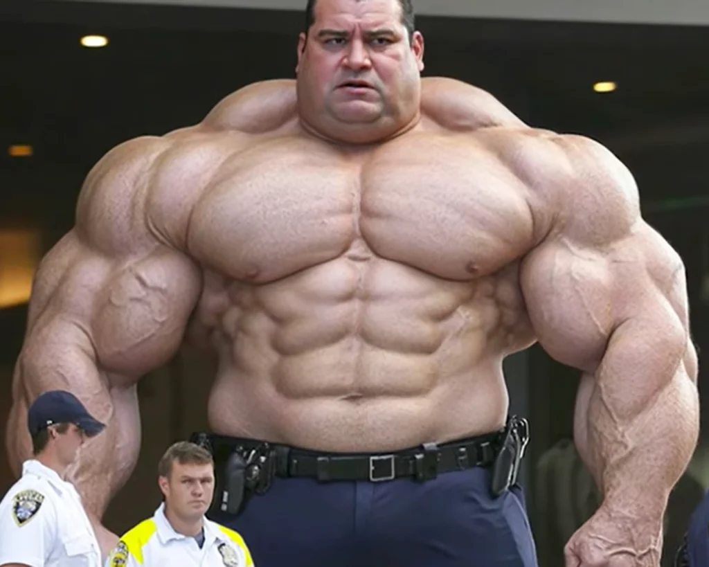 Mark Ferguson is one of the real life hulks