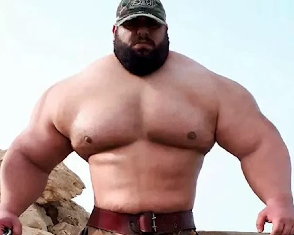 Sajad Gharibi is one of the real life hulks