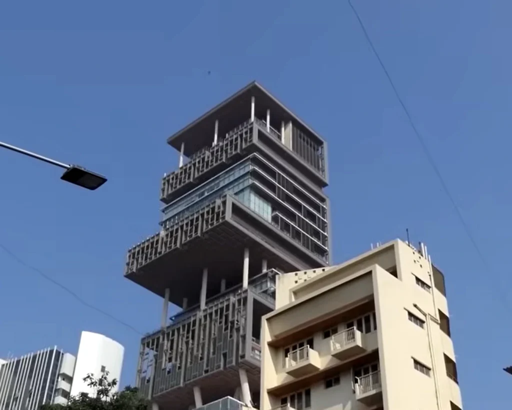 Antilia is one of the most expensive homes