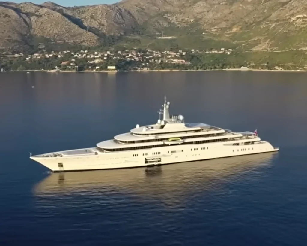 Eclipse is one of the most expensive super yachts