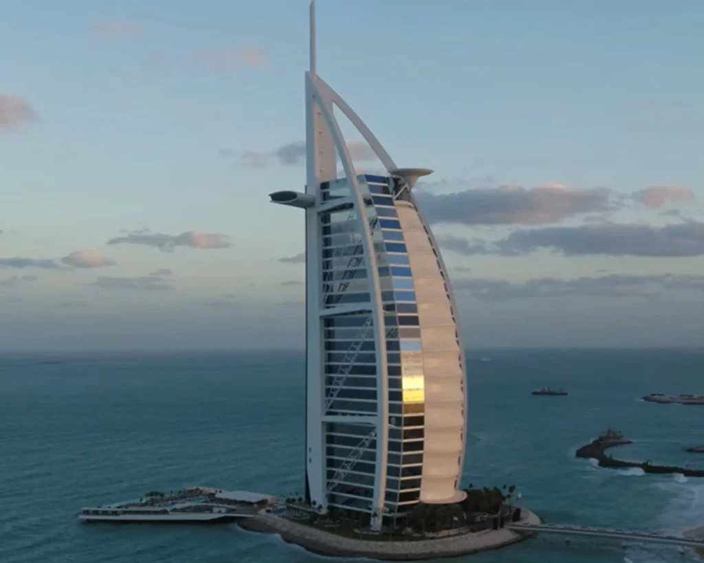 Burj Al Arab is one of the world's most expensive hotels