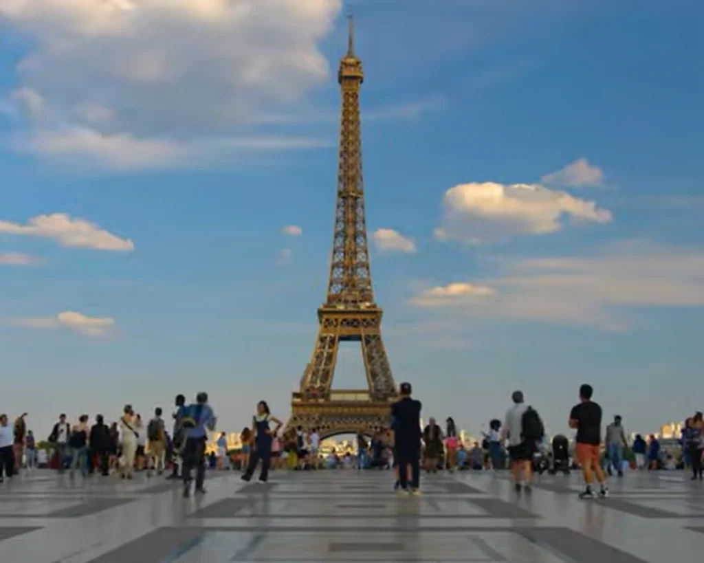 Eiffel Tower is one of the most visited landmarks