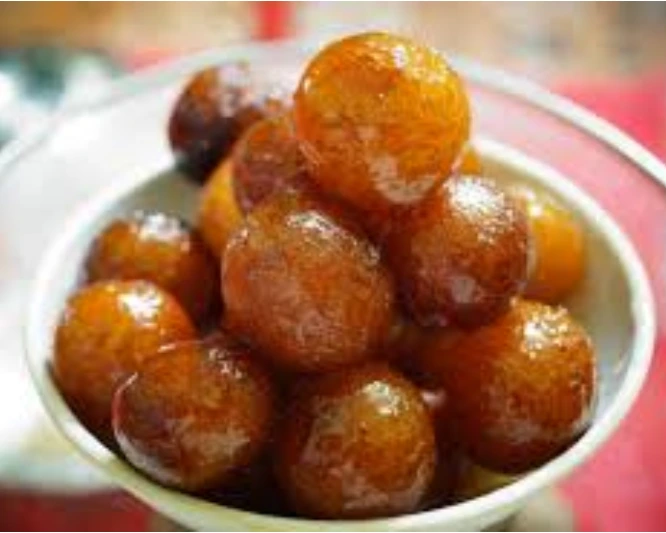 Gulab Jamun is one of the popular Indian foods