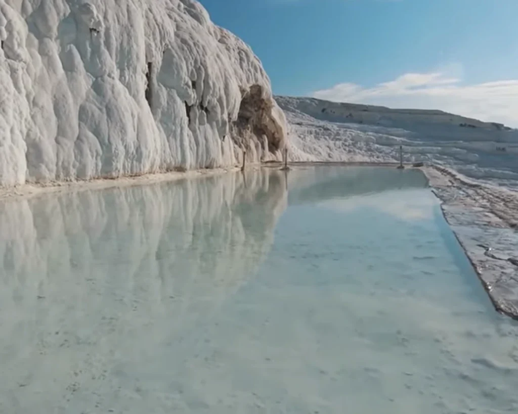 Pamukkale is one of the strange places on earth