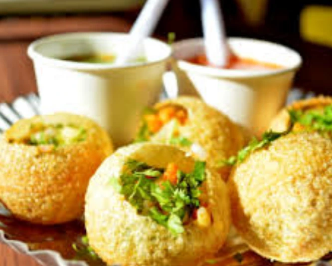 Panipuri is one of the popular Indian foods