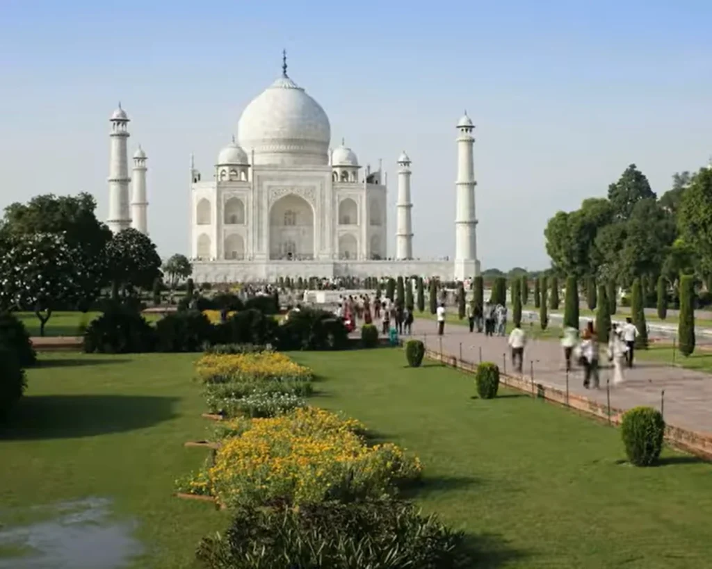 Taj Mahal is one of the most visited landmarks