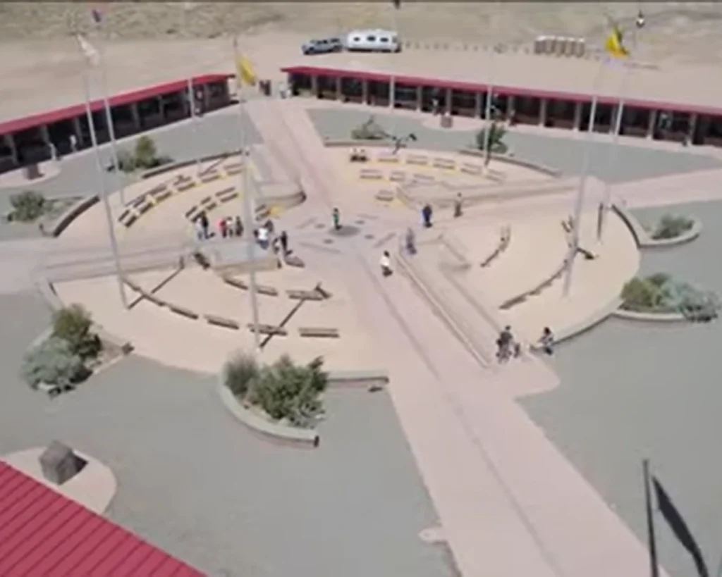 Four Corners is one of the strangest borders