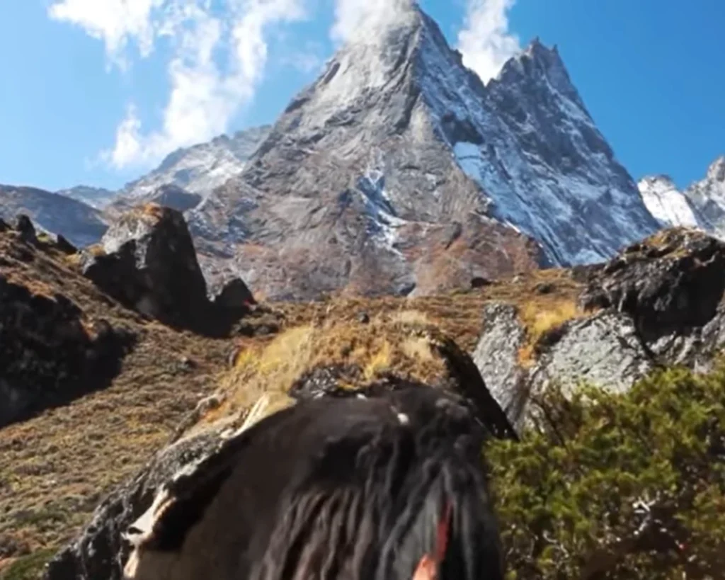 Mount Everest is one of the strangest borders