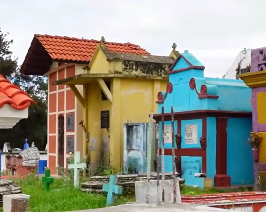 Colorful Cemeteries is one of the amazing facts about Guatemala