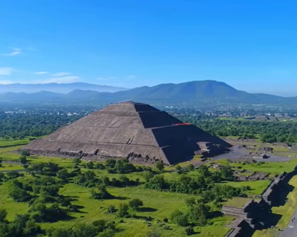 Largest Pyramid is one of the amazing facts about Mexico
