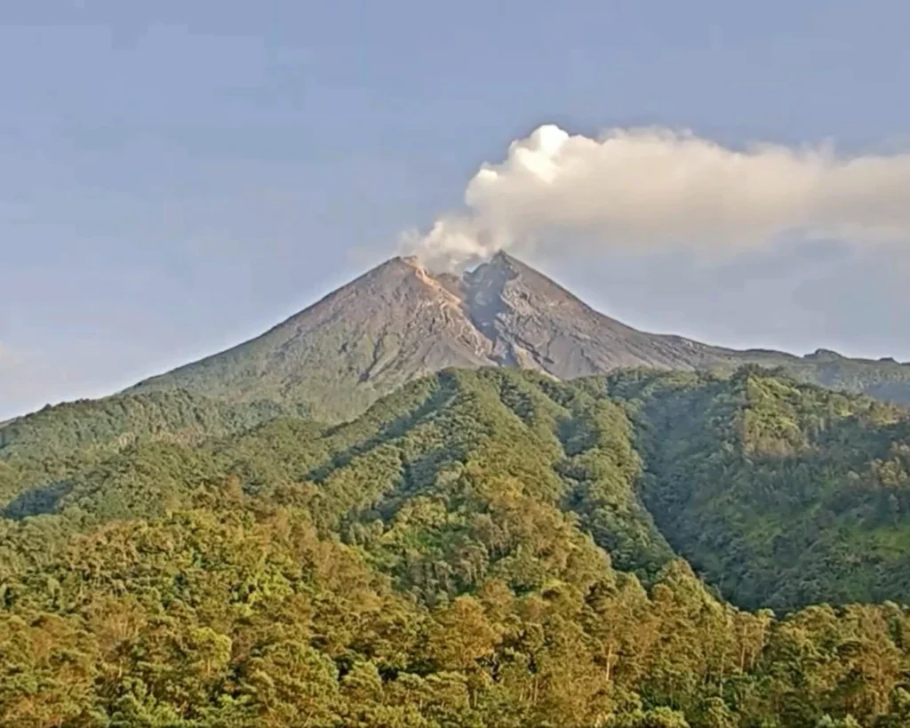 Mount Merapi is one of the most dangerous volcanoes