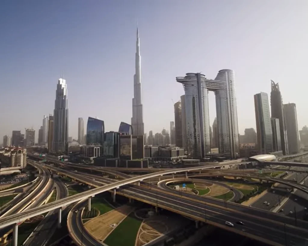 Dubai, UAE is one of the cities have most skyscrapers
