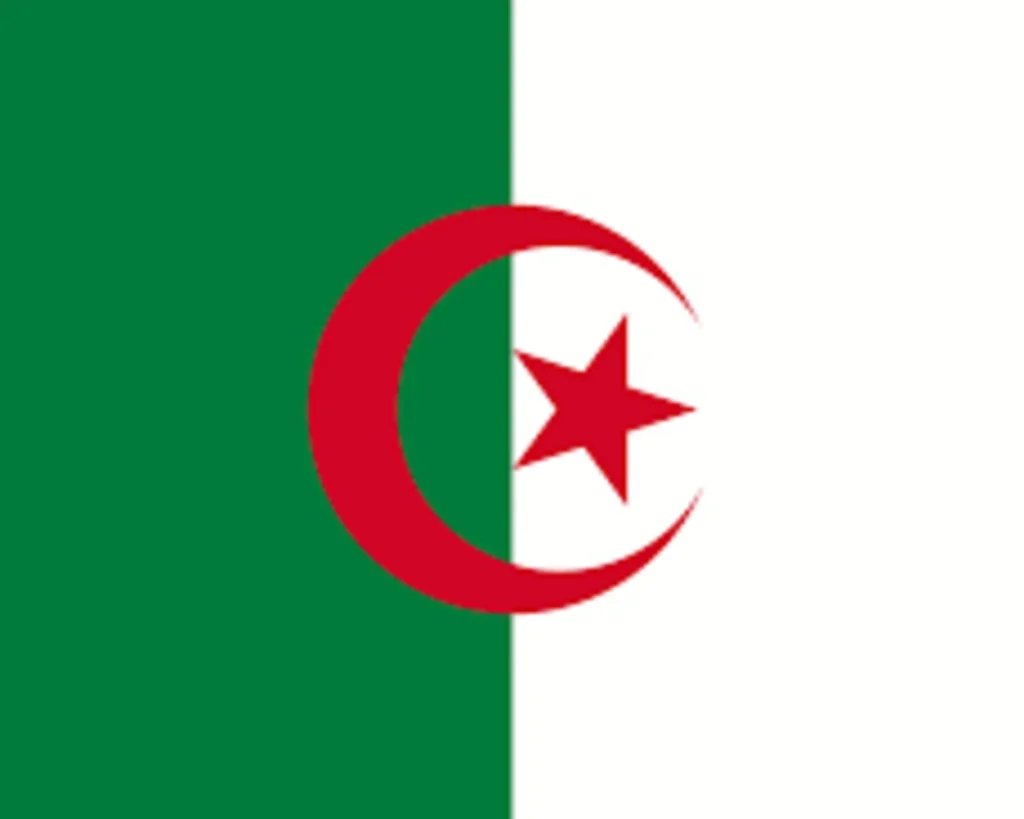 Algeria's Flag is one of the amazing facts about Algeria