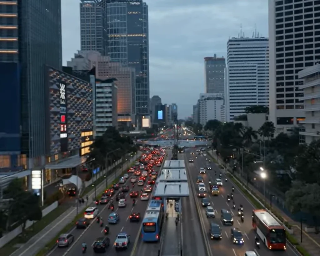 Jakarta, Indonesia is one of the sinking cities in the world