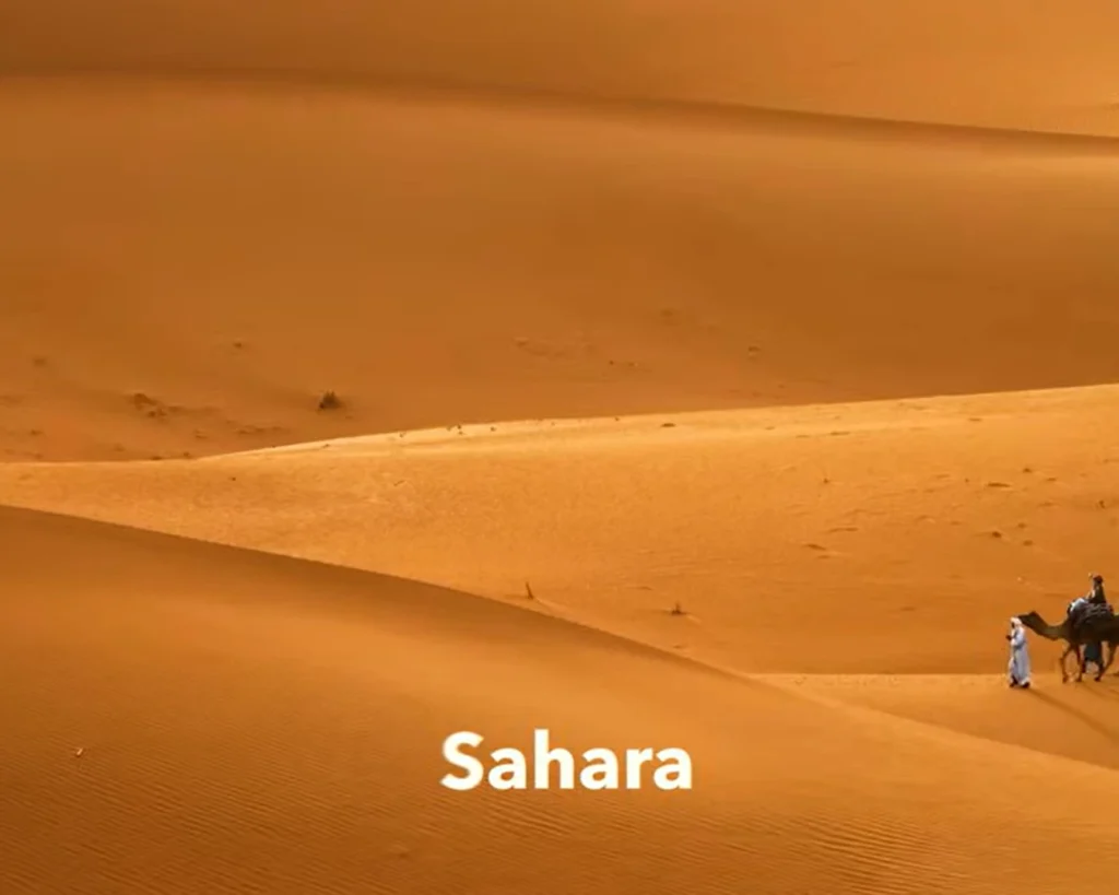 Sahara Desert is one of the amazing facts about Algeria