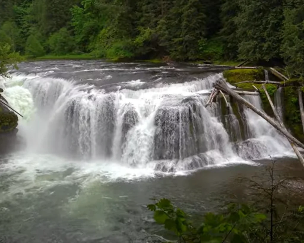 Lewis River Falls is one of the best Washington falls