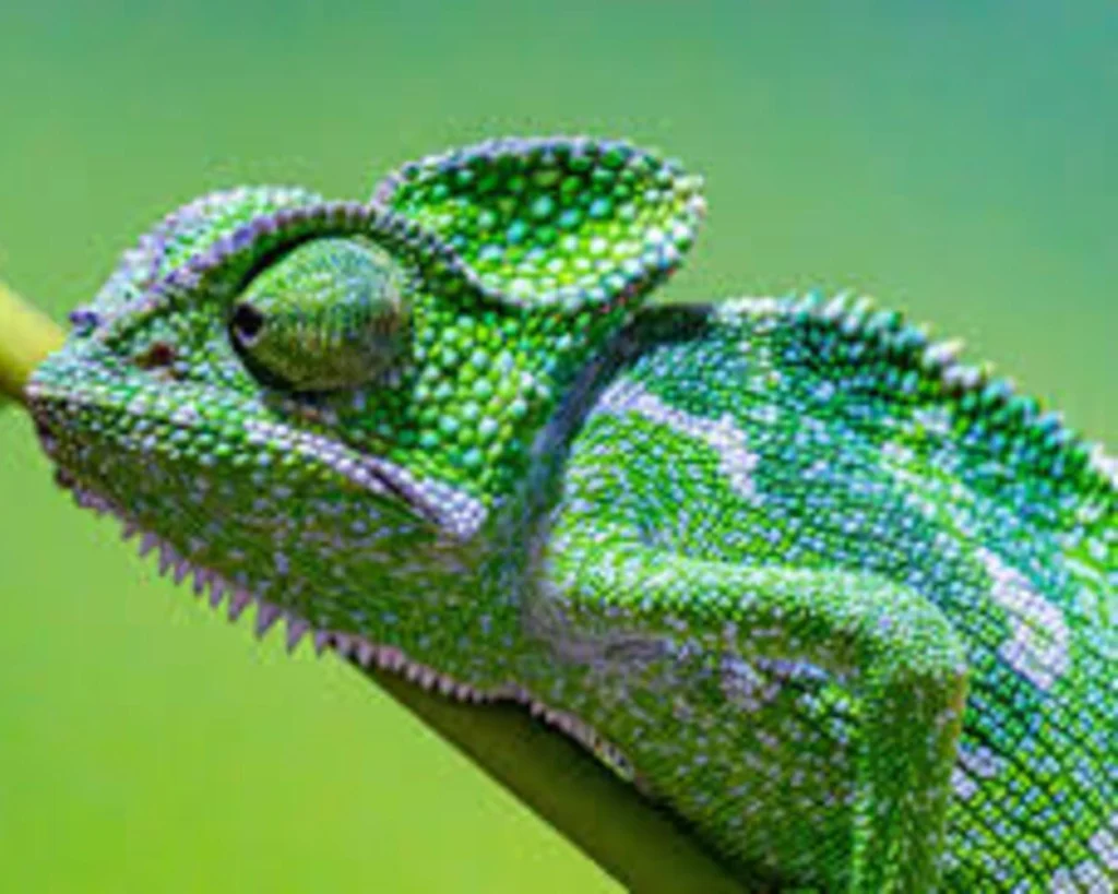 Eyes Movements is one of the amazing facts about chameleons