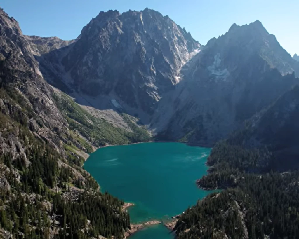 Colchuck Lake is one of the best lakes of Washington