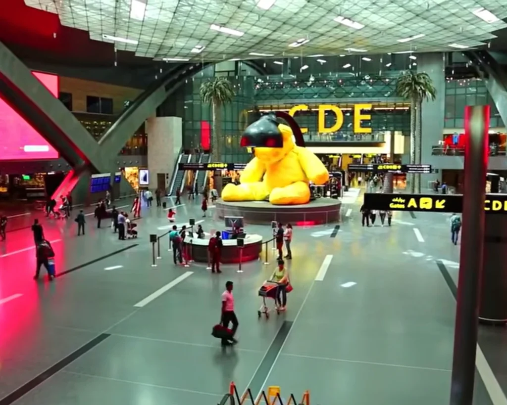 Lamp Bear is one of the interesting facts about Qatar