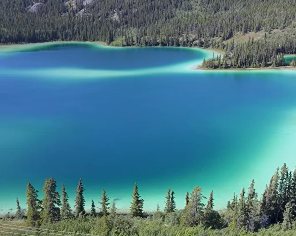 Emerald Lake is one of the best places to visit in Yukon