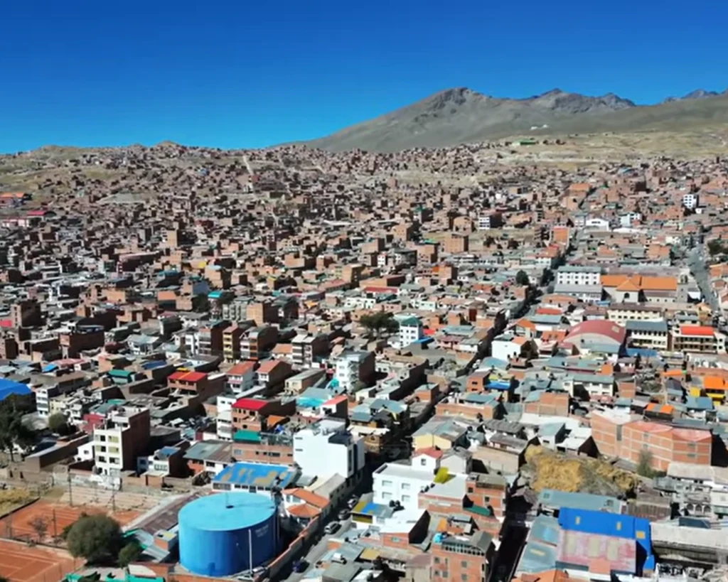 Potosi, Bolivia is one of the highest cities in the world