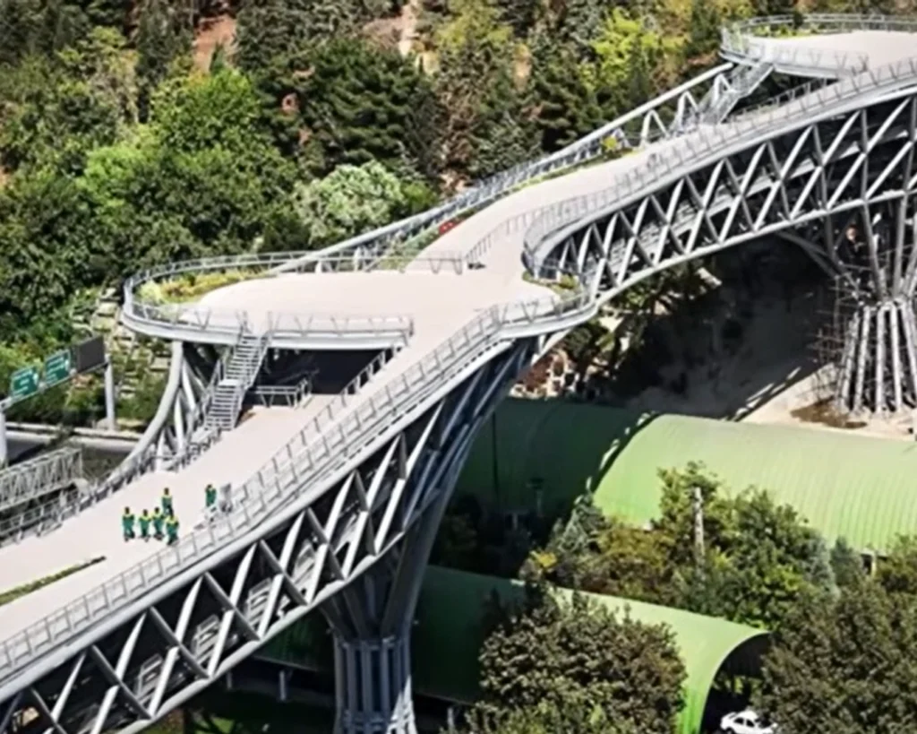 Tabiat Bridge is one of the fun facts about Tehran