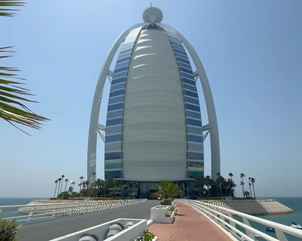 Burj Al Arab is one of the most luxurious hotels in Dubai