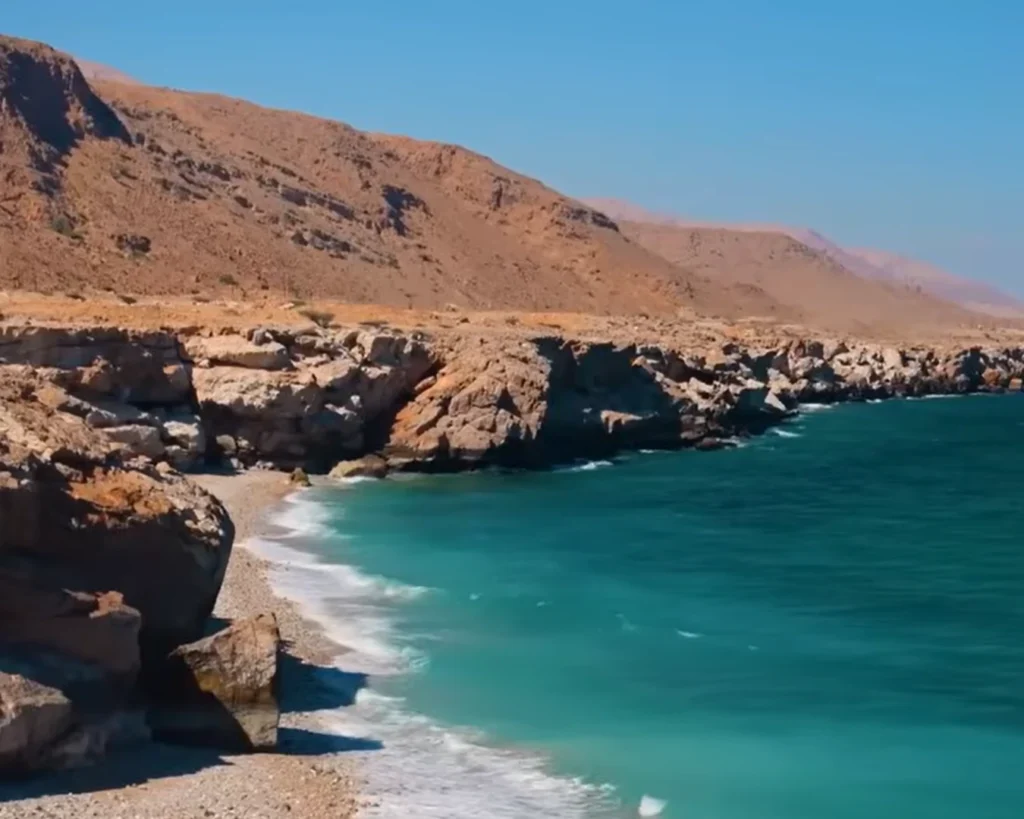 Beaches is one of the fun facts about Oman 