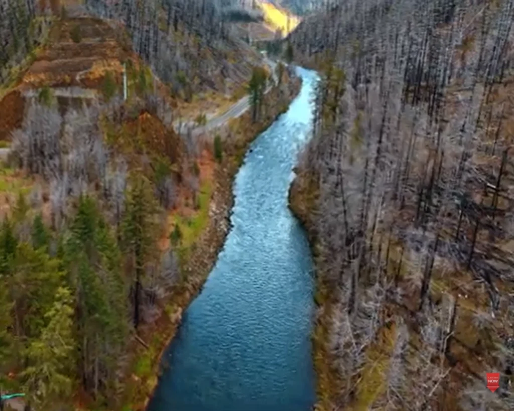 The Fraser River is captivating scenery