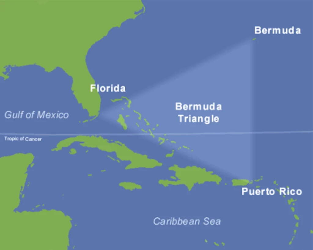 Bermuda Triangle is one of the most dangerous seas