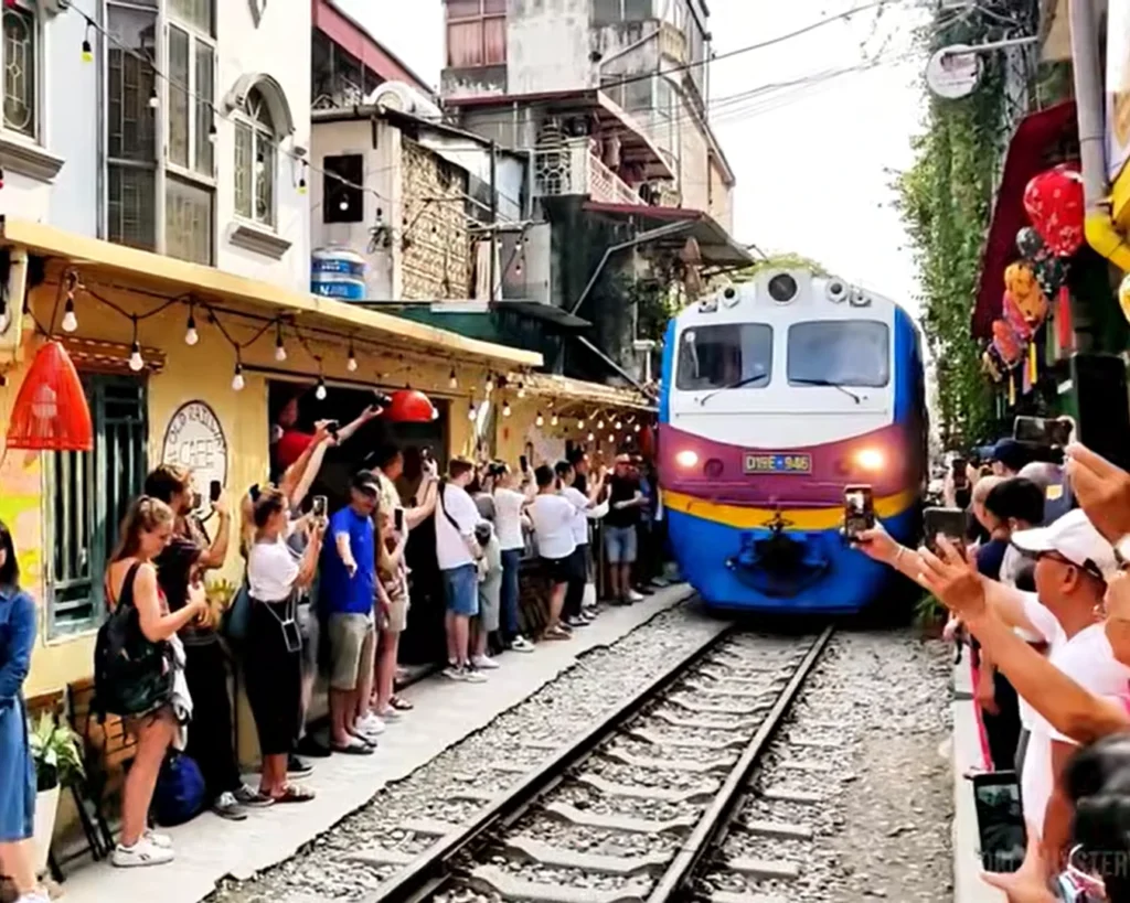 Hanoi Train is one of the weird trains