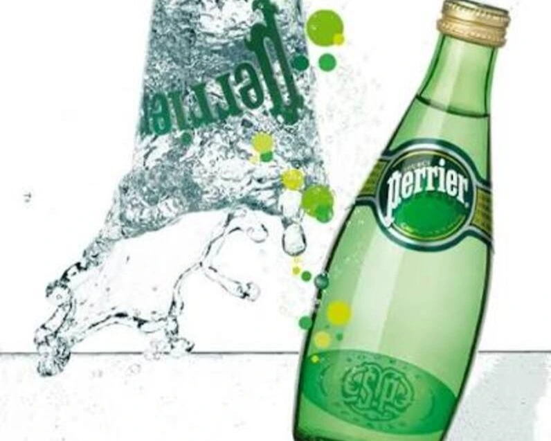 Perrier is one of the famous bottled water brands