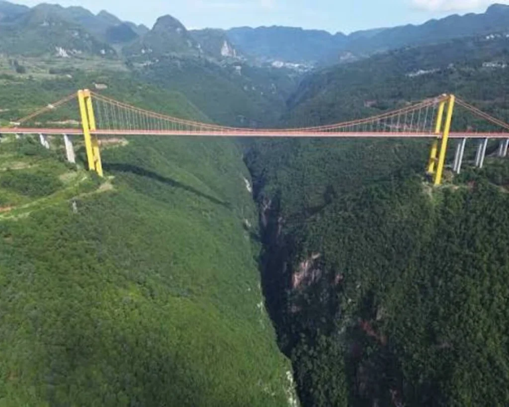 Puli Bridge is one of the highest bridges in the world