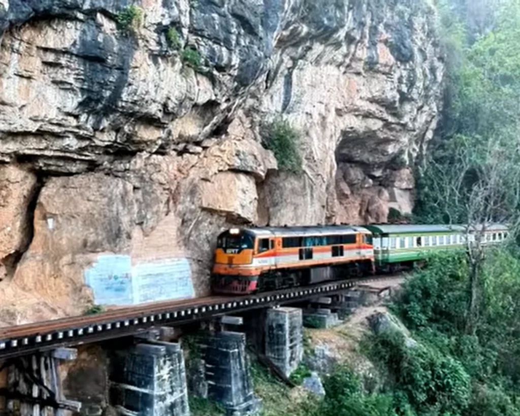 Thailand Burma Death Railway is one of the weird trains