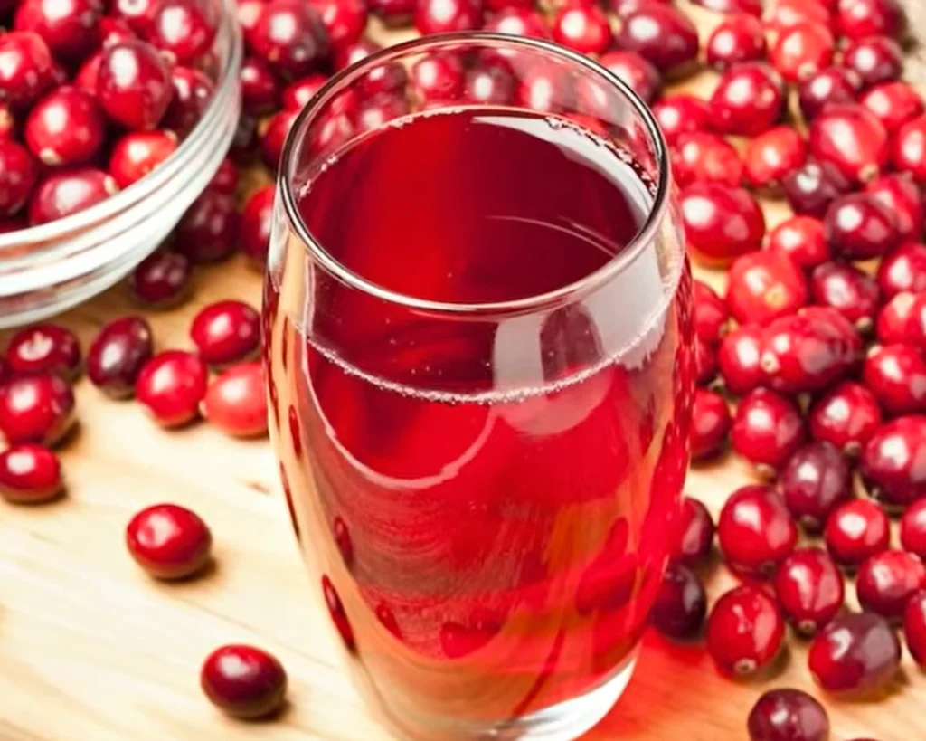 Cranberry Juice is one of the detoxify drinks